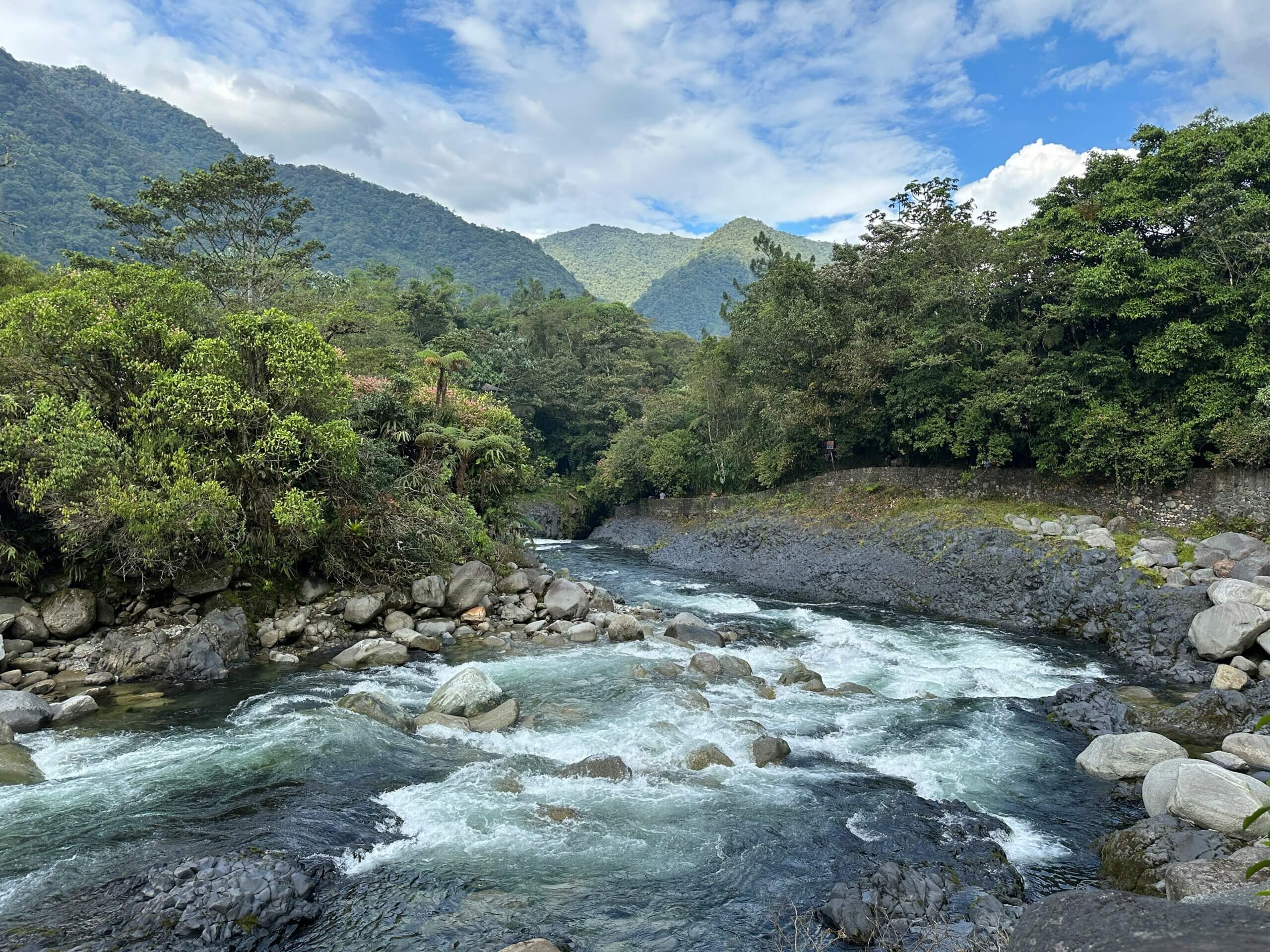 Fishing tour Baños Ecuador