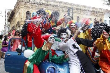 carnival in ecuador guaranda