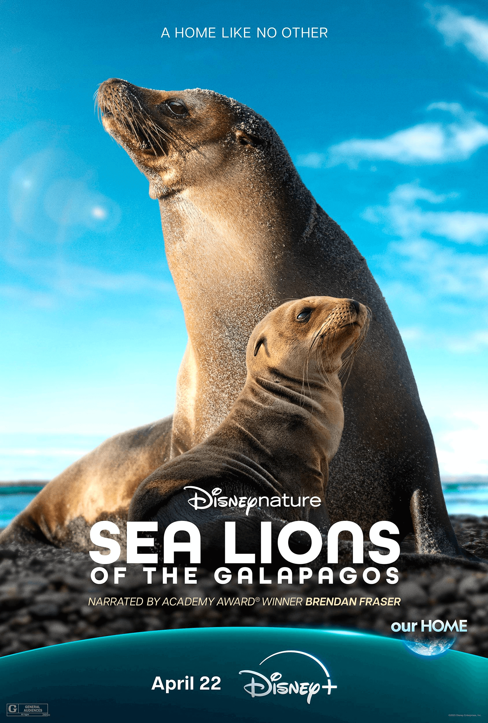 galapagos disney sea lions movie